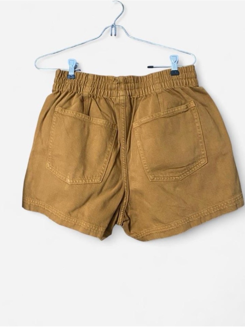 Universal Thread Mustard Drawstring Shorts - Picture 2 of 5